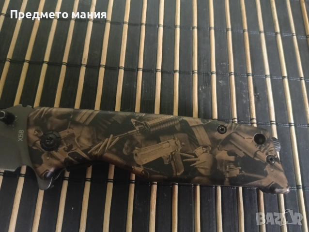 Сгъваем нож Buck X58 – тактически дизайн, ножче ножка , снимка 3 - Ножове - 55240686