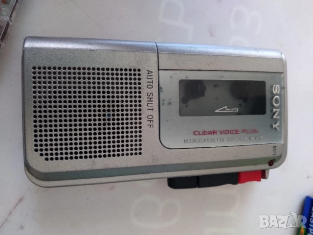Ретро, диктофон SONY M-475, снимка 10 - Радиокасетофони, транзистори - 55077512