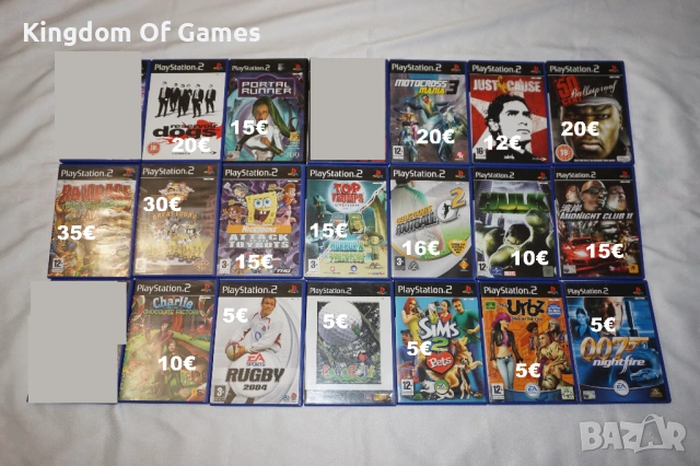 Игри за PS2 Reservoir Dogs/Rampage/Animaniacs/Portal Runner/Nicktoons/Top Trumps/50 Cent Bulletproof