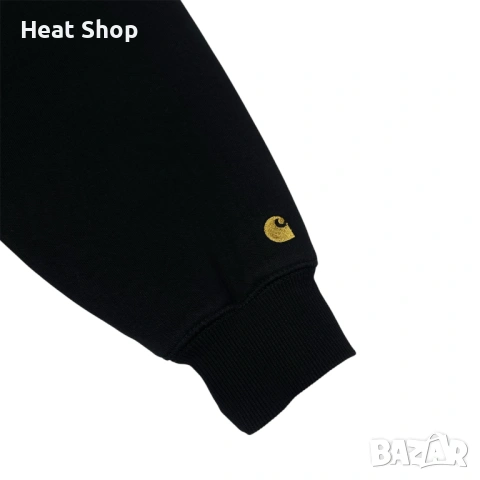 Мъжки суичър Carhartt WIP Hooded Chase Sweat, снимка 2 - Суичъри - 54577741