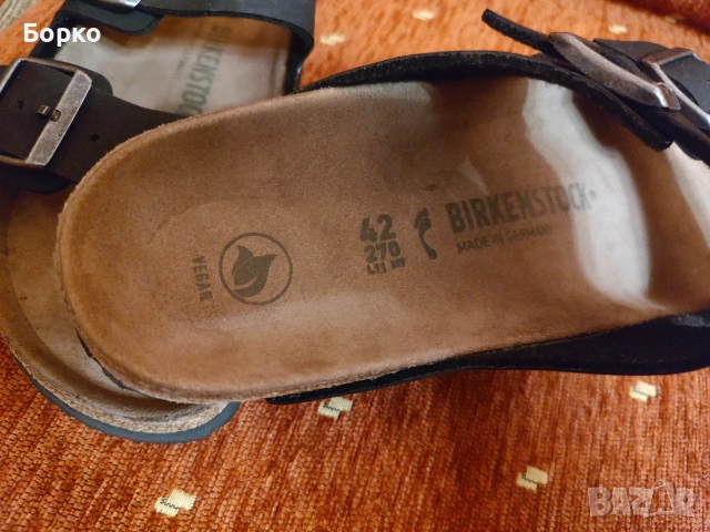 Birkenstock-мъжки чехли №42, снимка 10 - Мъжки чехли - 55223975