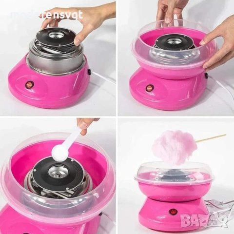 Детска машина за захарен памук COTTON CANDY, снимка 6 - Други - 54713071