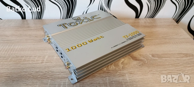 Усилвател Toxic TX-1000, снимка 7 - Ресийвъри, усилватели, смесителни пултове - 53977103