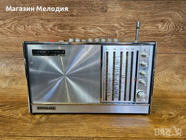 Радио Grundig Concert Boy N210 Automatic – Германска транзисторна класика, снимка 7 - Радиокасетофони, транзистори - 55528732