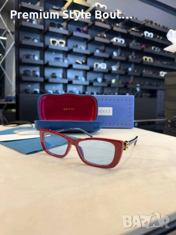 Очила + висок клас калъф + на марката кутия + сертификат + кърпичка Gucci carter miu miu , снимка 15 - Слънчеви и диоптрични очила - 54004785
