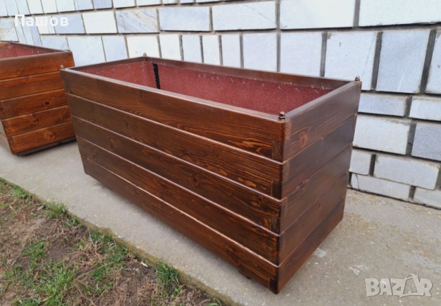 Изработка на дървени кашпи, снимка 6 - Декорация за дома - 54032868