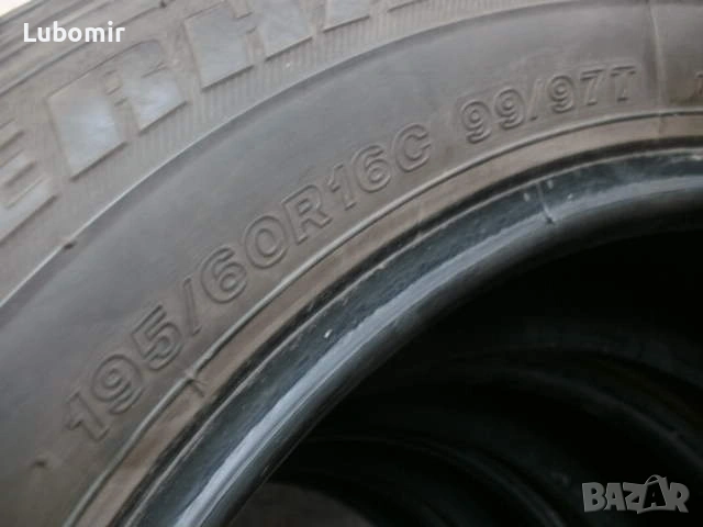 195 60 16 C / cargo/  цола 4 броя зимни гуми Firestone Winterhawk 99/97T ! - за Бусове и Ванове !, снимка 5 - Гуми и джанти - 55179906