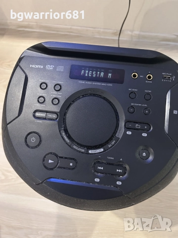 Sony MHC-V21D 2 × 30 W RMS (60 W RM, снимка 2 - Аудиосистеми - 55645609