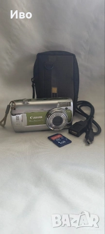 фотоапарат Canon PowerShot A470 + калъф и карта памет , снимка 11 - Фотоапарати - 54931212