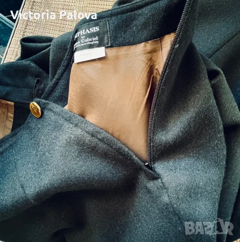 Нова дизайнерска пола EMPHASIS by Rena Gabriel om 100% Baby Alpaca, размер XS/S, снимка 11 - Поли - 55539482