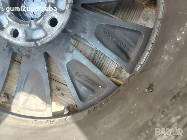 18цола Джанта 5х114,3 за Renault Talisman 7,5J et46 Michelin 245/45/18, снимка 6 - Гуми и джанти - 55437033