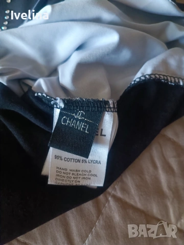 Дамска тениска Chanel, снимка 3 - Тениски - 54620231