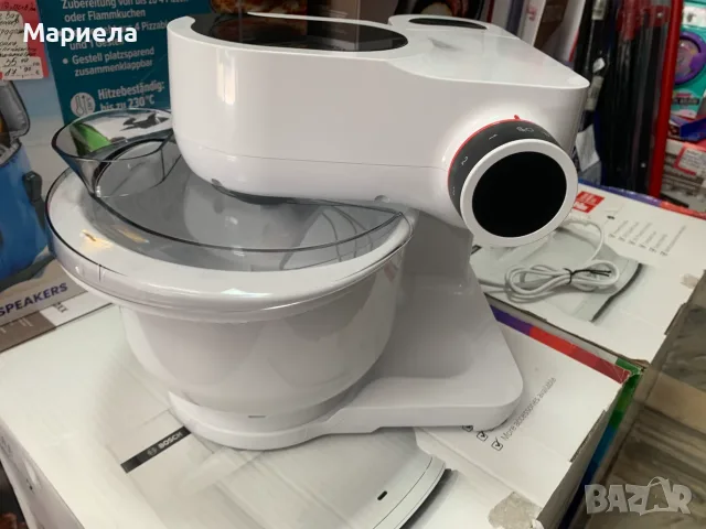 Кухненски робот BOSCH MUM2 700W / Планетарен миксер, снимка 8 - Кухненски роботи - 55638689