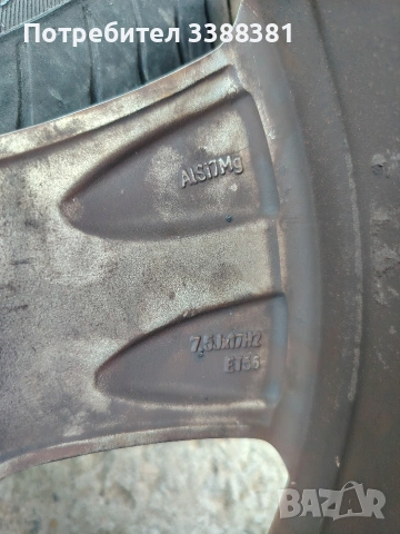 5*112 17" AUDI VW, снимка 2 - Гуми и джанти - 54896557