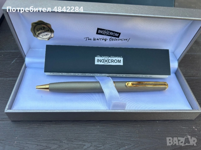 Колекционерска химикалка INOXCROM, снимка 2 - Колекции - 54730878