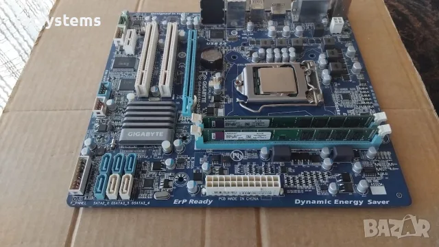 Дънна платка Gigabyte GA-HA65M-D2H-B3 Socket LGA1155 CPU+FAN, снимка 5 - Дънни платки - 55676562