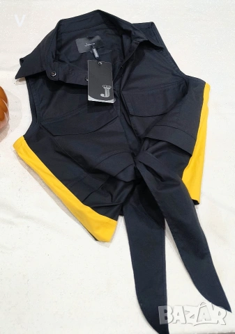 Кроп топ бюстие Junona Юнона панталон кожен клин риза , снимка 7 - Корсети, бюстиета, топове - 53960166