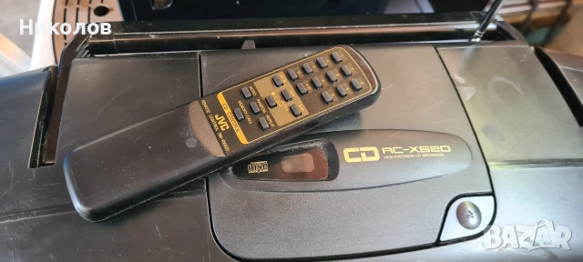 Радиокасетофон CD JVC RC-X620, снимка 4 - Радиокасетофони, транзистори - 54687730