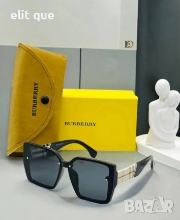 очила с калъф, кутия и ув защита burberry gucci celine prada, снимка 6 - Слънчеви и диоптрични очила - 55243773