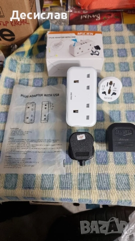 Разклонители с USB и адаптери, снимка 8 - Друга електроника - 54152158