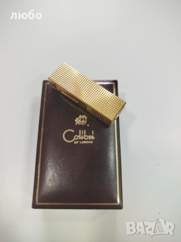 ЗАПАЛКА COLIBRÍ LONDON DJON STERLING Във 20 м Златно Покритие , снимка 9 - Запалки - 54476998