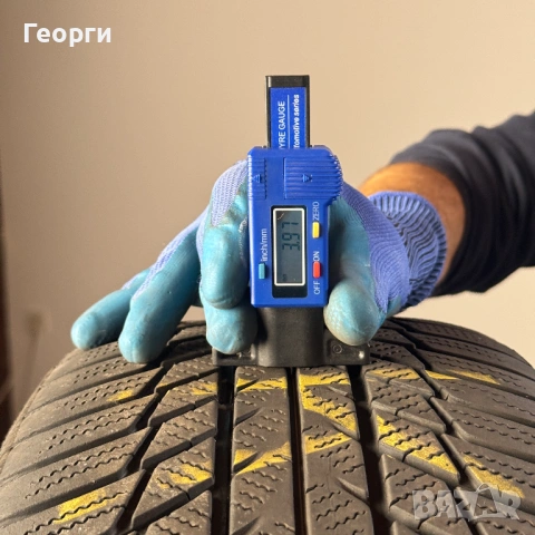 Комплект 4броя Гуми Bridgestone Blizzak Lm-001 225/45R18 91H DOT2124| Джанти 7,5Jx18H2-N ET49 A17740, снимка 6 - Гуми и джанти - 54861820