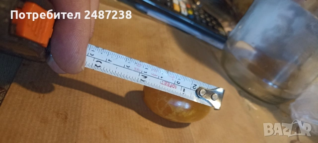 Стар кехлибар,огромно зърно от бтоеница