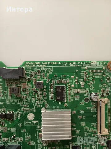 Main board LD84H/LD84K EAX67703503(1.1)17.12.08 P.S.I за LG 32LK6200PLA , снимка 2 - Части и Платки - 55484998