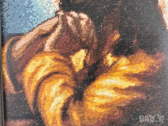 Гоблен "Молещият се Христос", снимка 6 - Гоблени - 54186947