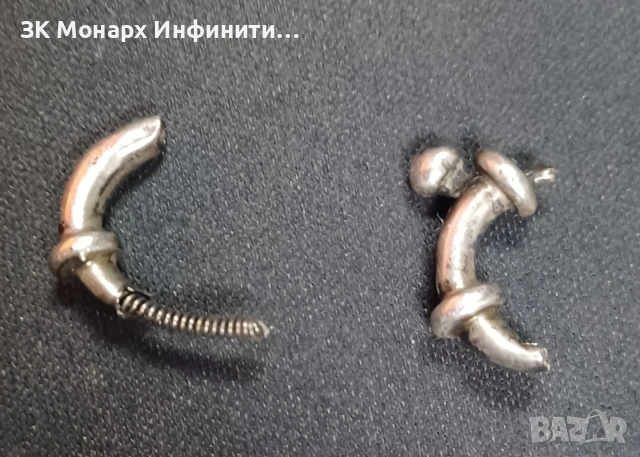 сребърна гривна /скъсана/, снимка 4 - Гривни - 53967646