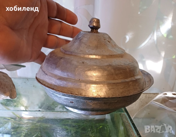 Сахан бакър паница, снимка 3 - Антикварни и старинни предмети - 55164174