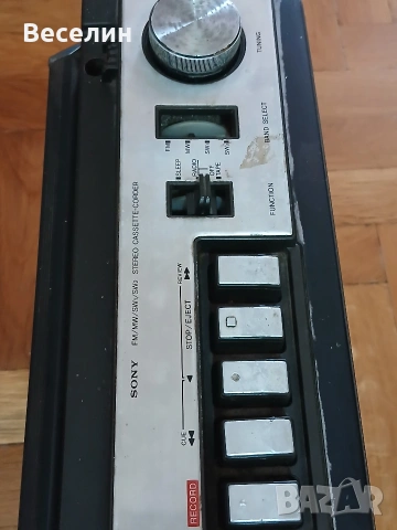 Радио касетофон SONY CFS-55S , снимка 16 - Радиокасетофони, транзистори - 54542784