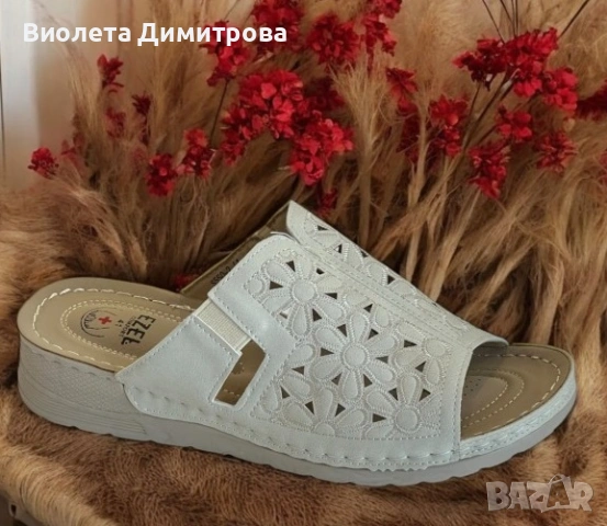 Дамски летни чехли Езел, модел 550, снимка 3 - Чехли - 55138221