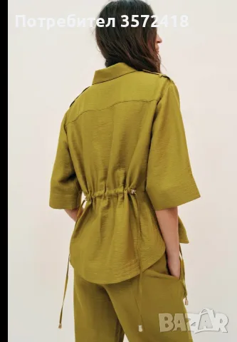 ZARA комплект с лен, снимка 2 - Комплекти - 55438978
