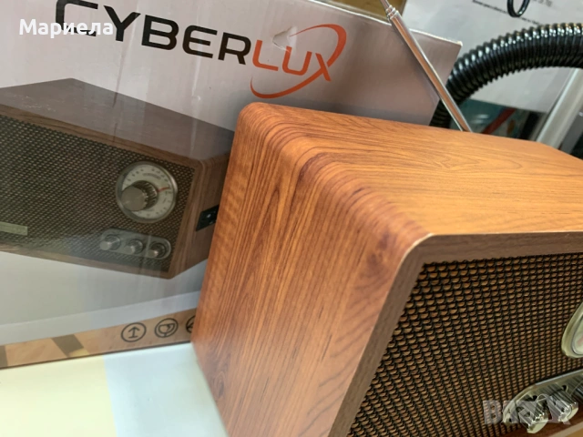 Cyberlux CL-3080 Ретро радио, снимка 8 - Радиокасетофони, транзистори - 54591575