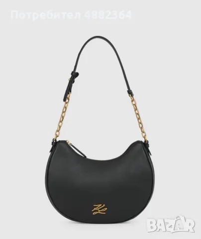 Чанта Karl Lagerfeld K/Autograph Moon Shoulder Bag