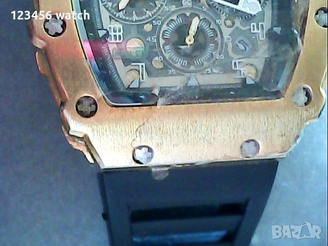 МОШКО 4АСОВНИК RICHARD MILLE работи первектно, снимка 3 - Мъжки - 55181657