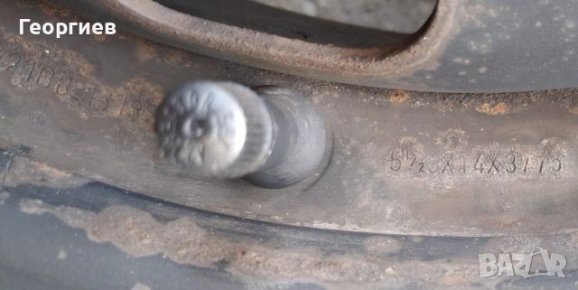 Зимни гуми с джанти Ford 14"-цола, снимка 7 - Гуми и джанти - 54321778