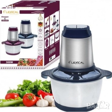 Чопър, 2 литра, 300W, снимка 4 - Чопъри и пасатори - 54842045