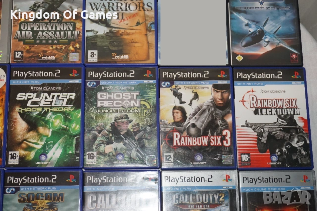 Игри за PS2 Tom Clancy/Conflict Vietnam/Operation Air Assault/Call Of Duty/Killzone/Medal Of Honor/, снимка 5 - Игри за PlayStation - 54079651