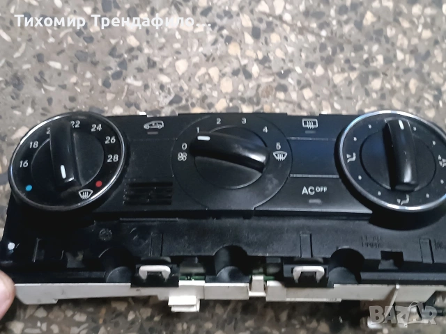 Панел климатроник Mercedes B-Class A1698301385 , a169 830 13 85, снимка 4 - Части - 54646116