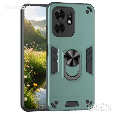 Калъф за Honor X6d 5G с Пръстен - PC+TPU, 0.5mm защита, Магнитен, 4 цвята, снимка 3 - Калъфи, кейсове - 54518839
