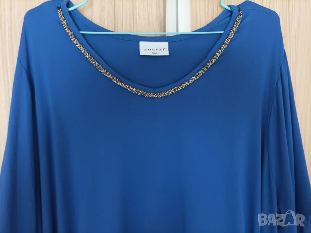 Макси трикотажна туника с джобове , снимка 5 - Туники - 54003954