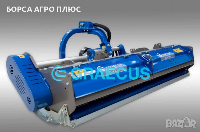 GRAECUS Шредер (мулчър) гръцки ARES STRONG 180, снимка 5 - Селскостопанска техника - 55450824