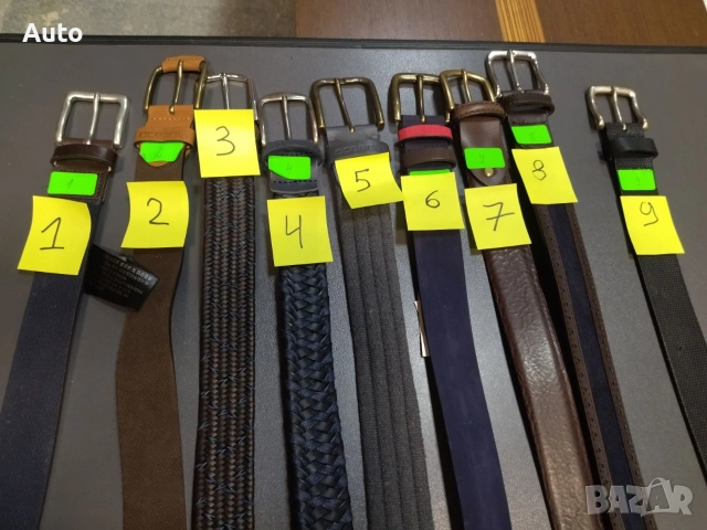 ЛИКВИДАЦИЯ НА PREMIUM STOCK КОЛАНИ – ЕСТЕСТВЕНА КОЖА, снимка 4 - Колани - 54140267