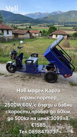Карго транспортер 2500V,60V
