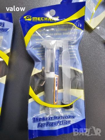 Паста тинол флюс MECHANIC XG-50 за запояване на SMD BGA елементи 40г, снимка 4 - Други - 18431715