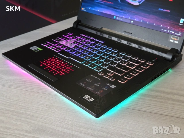 i7-10750H | GTX1660Ti | 512GB | IPS 144Hz |16RAM лаптоп strix rog asus laptop gaming гейминг, снимка 3 - Лаптопи за игри - 54695961
