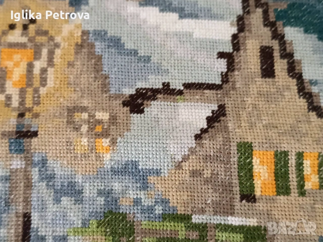 Гоблени Фенерчето,воденичката,есен и зима, снимка 11 - Гоблени - 55081035
