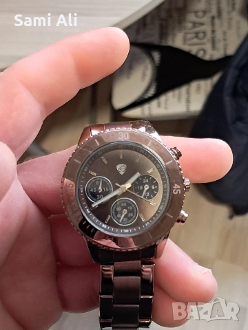 Мъжки часовник Auriol (10 Bar Water Resistant) – Като нов, снимка 2 - Мъжки - 54269208